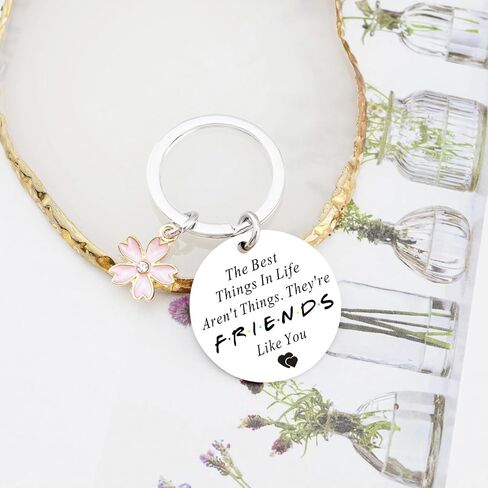 OEHEDOU Funny Friendship Gifts Birthday Gifts For Women Friends Best Friends Gifts For Women Friends Birthday Gifts keychain Gift For Friend Soul Sister Bestie BFF Valentine's Day Gifts in Kuwait
