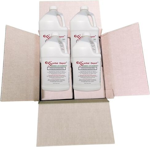 Essential Depot 40 lbs Bottle Food Grade Sodium Hydroxide Lye Evenly-Sized Micro Pels (Beads or Particles) - Lye Drain Cleaner - HDPE Container with Resealable Child Resistant Cap and Handle in Saudi Arabia