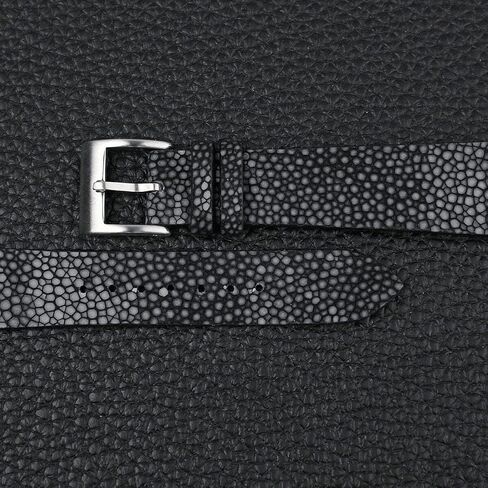 نطاقات متوافقة مع Apple Watch Band 49mm 45mm 44mm 42mm 41mm 41mm 40mm 38mm Men Women Latingray Leather Band متوافقة مع Apple Watch Ultra Series 8/7/6/5/2/3/2/1/SE/SE/SE2 (أسود) in Saudi Arabia