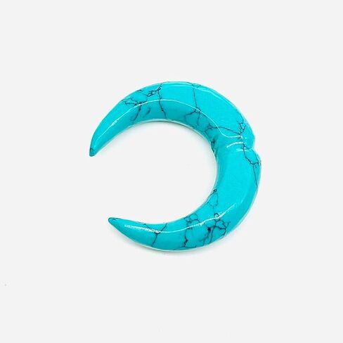 Pincher الحاجز الكريستالي الفيروزي ، 12g-1/2 "، أحجام مخصصة متوفرة (12g (2mm)) in Saudi Arabia
