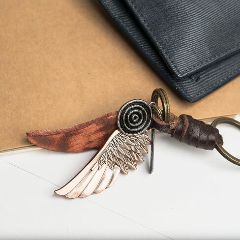 AuPra Bunny KeyChain Gifts Women & Men Leather 3D Rabbit KeyRing Girl & Boy Home Car Door Keys Holder Funny Animal Present in Kuwait