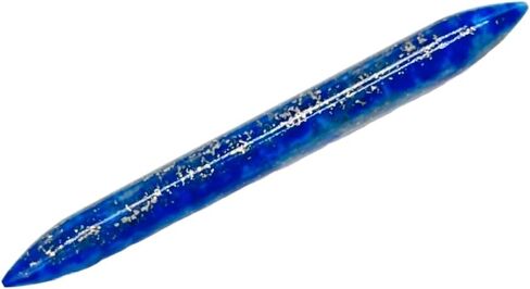 Piece of Natural Lapis Lazuli Gemstone Handcrafted Septum Tusk Spike Pincher Nose Ear Piercing Naga Body Jewelry Size 12g (2mm) to 0000g (12mm) Customized Wholesale Available (0g (8mm)) in Saudi Arabia