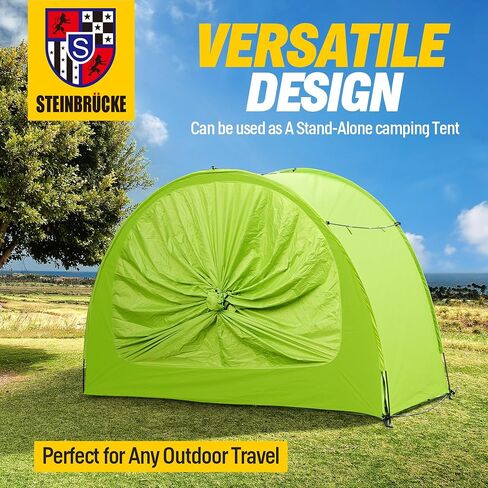 Versatile SUV Camping Tent with Spacious Awning, 4000mm Waterproof Car Shelter, Sleeps Up to 4 People - Essential Camping Accessories, Easy Setup for Backpacking, Travel, Hiking, Outdoor (Blue) in Saudi Arabia