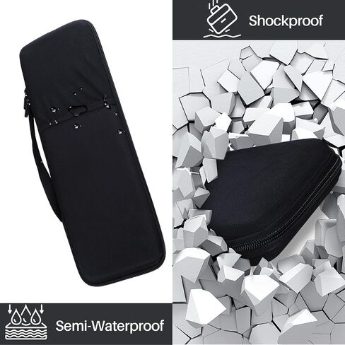 Lebakort Hard Carry Case Compatible with Logitech MX Keys S or MX Keys Advanced Keyboard (Graphite case) in Kuwait