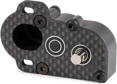 Tiny Portal Transmission 48P Gearbox with Slipper Pad for 1/10 LCG Chassis Cheater Rigs Capra AR45P CP44 Enduro Comp Fox Portal Axle Comp Builds (Black) in Kuwait