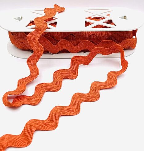Orange 1-3/8" Super Jumbo RIC Rac (5 Yards) in Saudi Arabia