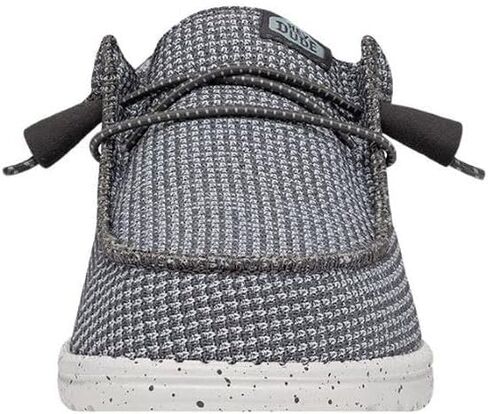 Hey Dude Men's Wally Sport Mesh Wide Navy Size 14 | Men's Shoes | Men Slip-on Loafers | Comfortable & Light-Weight in Saudi Arabia