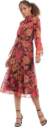 Donna Morgan Women's Long Sleeve Fall Dress Event Guest of Occasion Workwear in Saudi Arabia