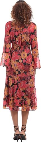 Donna Morgan Women's Long Sleeve Fall Dress Event Guest of Occasion Workwear in Saudi Arabia
