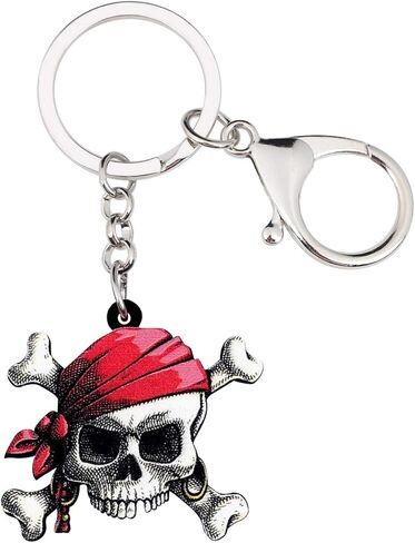 WEVENI Acrylic Halloween Sickle Grim Reaper Keychain Fashion Jewelry Women Girls Bag Wallet Charms in Kuwait
