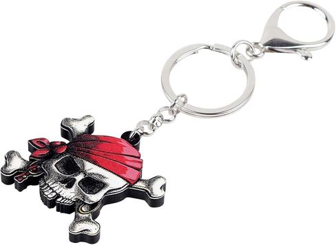 WEVENI Acrylic Halloween Sickle Grim Reaper Keychain Fashion Jewelry Women Girls Bag Wallet Charms in Kuwait
