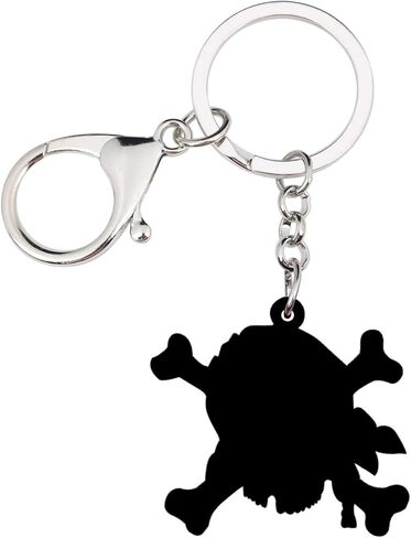 WEVENI Acrylic Halloween Sickle Grim Reaper Keychain Fashion Jewelry Women Girls Bag Wallet Charms in Kuwait