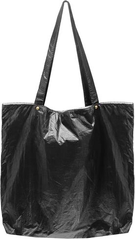 المرأة تقليد تصميم Tinfoil حمل حقيبة الكتف حقيبة يد عادية حقيبة يومية in Kuwait