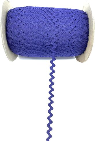 1/2 "100 ٪ القطن RIC RAC - 25 ياردة (أرجواني) in Kuwait