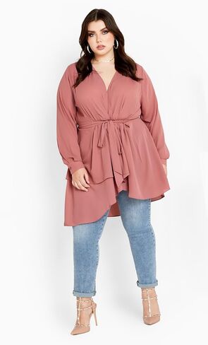 City Chic Women's Apparel Women's City Chic Plus Size Top Shibara in Saudi Arabia