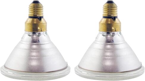 Heat Lamp PAR38 2 Pack Red Infrared Heavy Glass Lamp Bulb for Food Service,Brooder Bulb,Chicks,Pet, Bathroom,Light Therapy,Reptiles and Amphibian (Red, 150 Watts) in Saudi Arabia