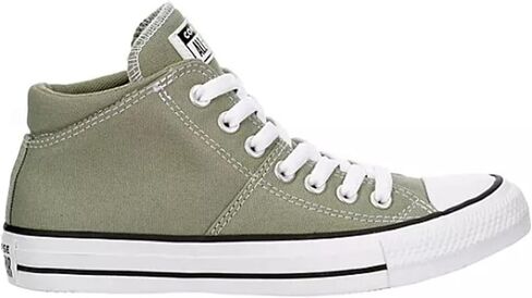 Converse Unisex Chuck Taylor All Star Madison Mid Canvas Sneaker - Lace up Closure Style - Egret/Vintage White 9.5 in Saudi Arabia