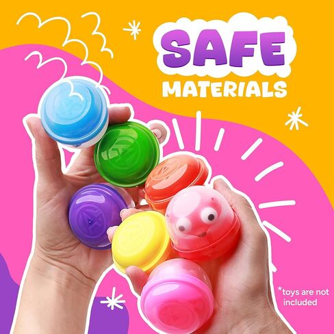 Capsule Vending Machine Translucent Acorn Capsules Empty 500 pcs 2 inch - Gumball Machine Capsules Bulk Party Favors Containers - Easter Basket Stuffers Gifts Pinata Stuffers DIY Craft Supplies in Kuwait