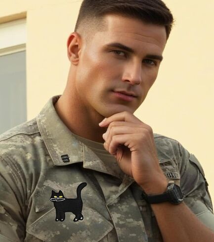 مجموعة من 2 رقعة شعار Talk to Me Goose and Viking Berserker Rune - رقعة خطاف مطرزة معنويات عسكرية تكتيكية مضحكة تدعم خلفية سوداء in Kuwait