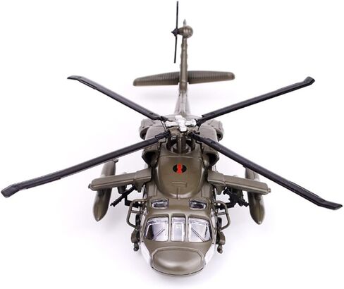 1/64 RC Helicopter for Adults, Remote Control Helicopter Static Display Model, RC Military Helicopter with Light Sound Effects, RC Aircraft Outdoor RC Army Helicopter Toy Gift in Kuwait