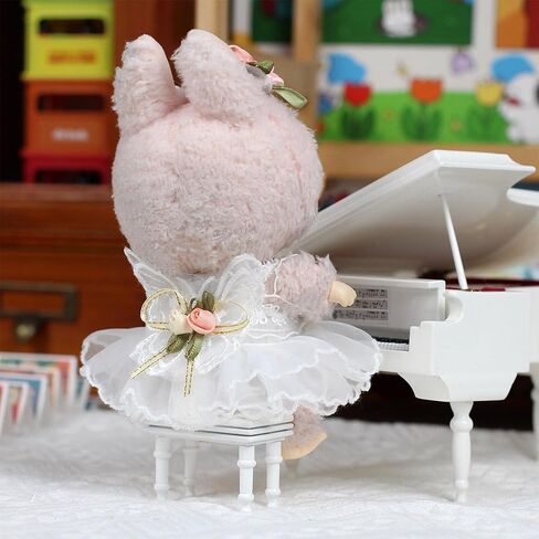 مجموعة ملابس بيضاء 17 سم ، 6.7 بوصة فستان الزفاف دمية ملابس بيضاء لإكسسوارات الدمى الشعبية ، ارتداء ملابس لدمية لطيفة (لا دمية) in Kuwait