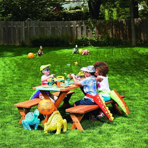 Fun Express Large Inflatable Dinosaurs Dinosaur Party Decorations - VBS Vacation Bible School Supplies/Decor - Set of 6 in Saudi Arabia