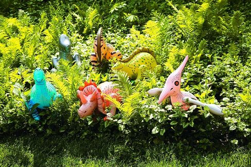 Fun Express Large Inflatable Dinosaurs Dinosaur Party Decorations - VBS Vacation Bible School Supplies/Decor - Set of 6 in Saudi Arabia