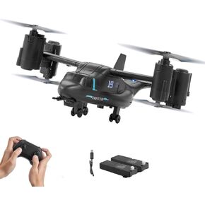 VEVOR RC Helicopter, 2.4GHz Remote Control Helicopter with Gyro, 4-Channel RC Airplane for Beginner, Wing Lights & One-Key Takeoff/Landing, Flying Plane Toys for Kids Ages 8 and up