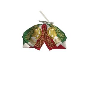Tricolor horse Bow tie charro Gala Mexican party costume Color Gold Fiesta Mexicana