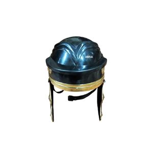 roman gallic imperial helmet black, roman centurion helmet black large, large black roman helmet, replica, costume, reenactment