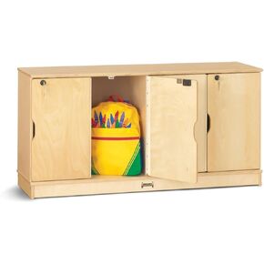 Jonti-Craft Stacking Lockable Lockers, Triple Stack