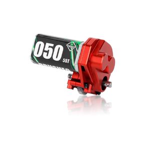 SCX24 Motor and Transmission 050 55T Brushed Motor Upgrade with Steel Gear Complete Gearbox 30% Power Increased for Axial SCX24 Upgrades 1/24 RC Crawler