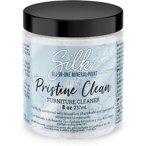 Dixie Belle Pristine Clean - 8oz - Dissolvable Granular Cleaning Solution Mix - Silk Mineral Paint Prep for DIY Projects - Multi-Surface Cleaner