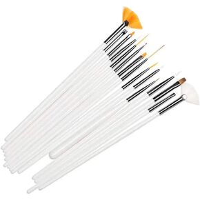HBJWOV Drawing Brushes Pen Set Multifunctional Dotting Painting Polish Brush Cake Decorating Tool for Oil Painting Brushes