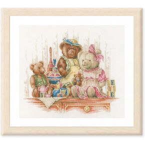 Vervaco Bears and Toys, 20.3 x 14.5 x 0.7 cm, Multicolour
