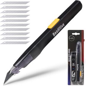 Beaditive High Precision Detail Craft Knife - 30 Degree Blade Utility Knife - Art, Craft, Model Making
