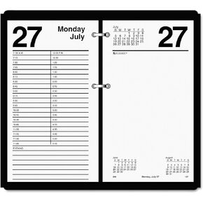 At-A-Glance Large Daily Desk Calendar Refill for 2012, 4 1/2 X 8 (AAGE21050)