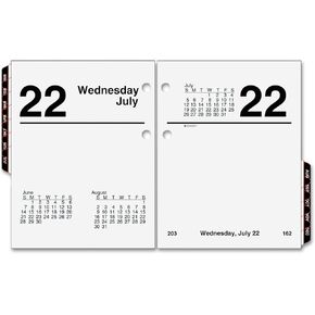 AT-A-GLANCE E919-50 Recycled Compact Desk Calendar Refill, 3" x 3 3/4", 2015