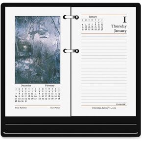 At-A-Glance(R) Full-Color Desk Calendar Refill, 3 1/2in. x 6in.