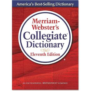 MER8095 - Merriam -Webster 11th ed. قاموس القاموس الجماعي المطبوع/الكتب الإلكترونية - اللغة الإنجليزية [Misc. لوازم]