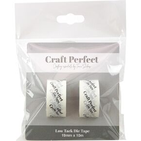 Craft Perfect Low Tack Die Tape .75"X33'-2/Pkg