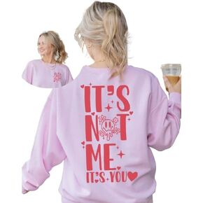 أنا لست أنا أنت قميص من النوع الثقيل ، هوديي عيد الحب الرجعية ، عيد الحب Crewneck ، قميص عيد الحب لطيف ، سترة عيد الحب ، عاشق الهدايا