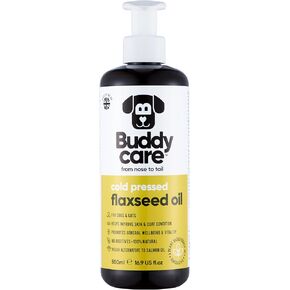 Flaxseed Oil - 16.90 fl.oz - Natural Supplement for Dogs & Cats - Rich in Omega-3 Fatty Acids for a Healthy Coat and Skin