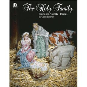 Leisure Arts The Holy Family Heirloom Nativity Book #3, Cross Stitch Nativity Set, Pattern, Christmas Patterns, Cross Stitch Christmas, Stitch, Patterns