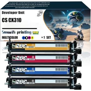 Replacement Parts Developer Unit CS CX310 Compatible with Lexmark CS310dn CS310n CS317dn CS410dtn CS410n CS417dn CS510de CS510dte CS517de CX310dn CX310n CX317dn CX410de CX410dte Printers (Black)