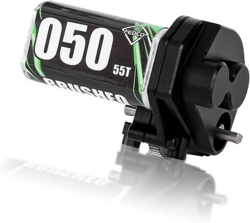 SCX24 Motor and Transmission 050 55T Brushed Motor Upgrade with Steel Gear Complete Gearbox 30% Power Increased for Axial SCX24 Upgrades 1/24 RC Crawler in Saudi Arabia