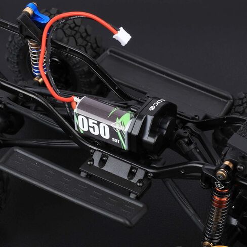 SCX24 Motor and Transmission 050 55T Brushed Motor Upgrade with Steel Gear Complete Gearbox 30% Power Increased for Axial SCX24 Upgrades 1/24 RC Crawler in Saudi Arabia