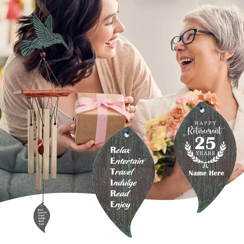 مخصصة للرياح المتقاعد ، احتفل بالهدايا المتقاعدة للمعلمين/العامل/الموظفين ، تهنئة التذكارات المخصصة على الدقات المتقاعدين المصنوعة يدويًا (تصميم التقاعد هـ) in Kuwait