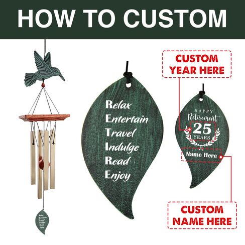 مخصصة للرياح المتقاعد ، احتفل بالهدايا المتقاعدة للمعلمين/العامل/الموظفين ، تهنئة التذكارات المخصصة على الدقات المتقاعدين المصنوعة يدويًا (تصميم التقاعد هـ) in Kuwait