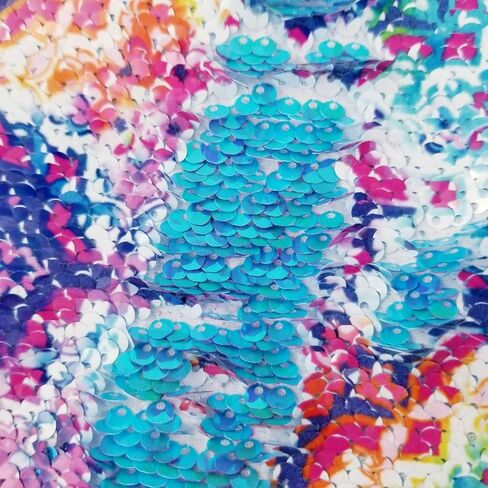 Captain Hat Sequin Fabric, Adult size, Reversible Fabric,Festival Hat, Desert Hearts,Burning Man Hat, Playa,Pool Party, Deluxe, Mermaid Fabric (Kaleidoscope/Blue Iridecent) in Saudi Arabia